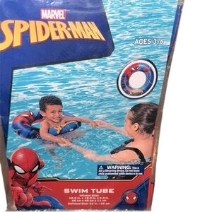 Marvel Spider-Man Kids Swim tube ring - Blue and Red new in package